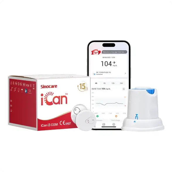 iCan i3 CGM — сенсор для непрерывного мониторинга глюкозы
